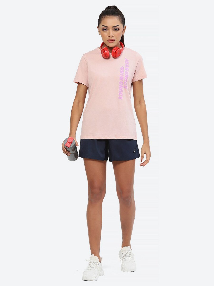 ASICS W Graphic SS T-Shirt | Swadesiicart