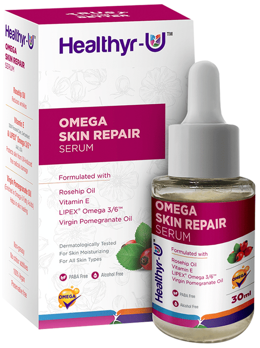 Healthyr-U Omega Skin Repair Face Serum | Swadesiicart