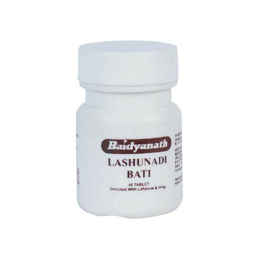 Baidyanath Jhansi Lashunadi Bati - Ayurvedant Pvt. Ltd.
