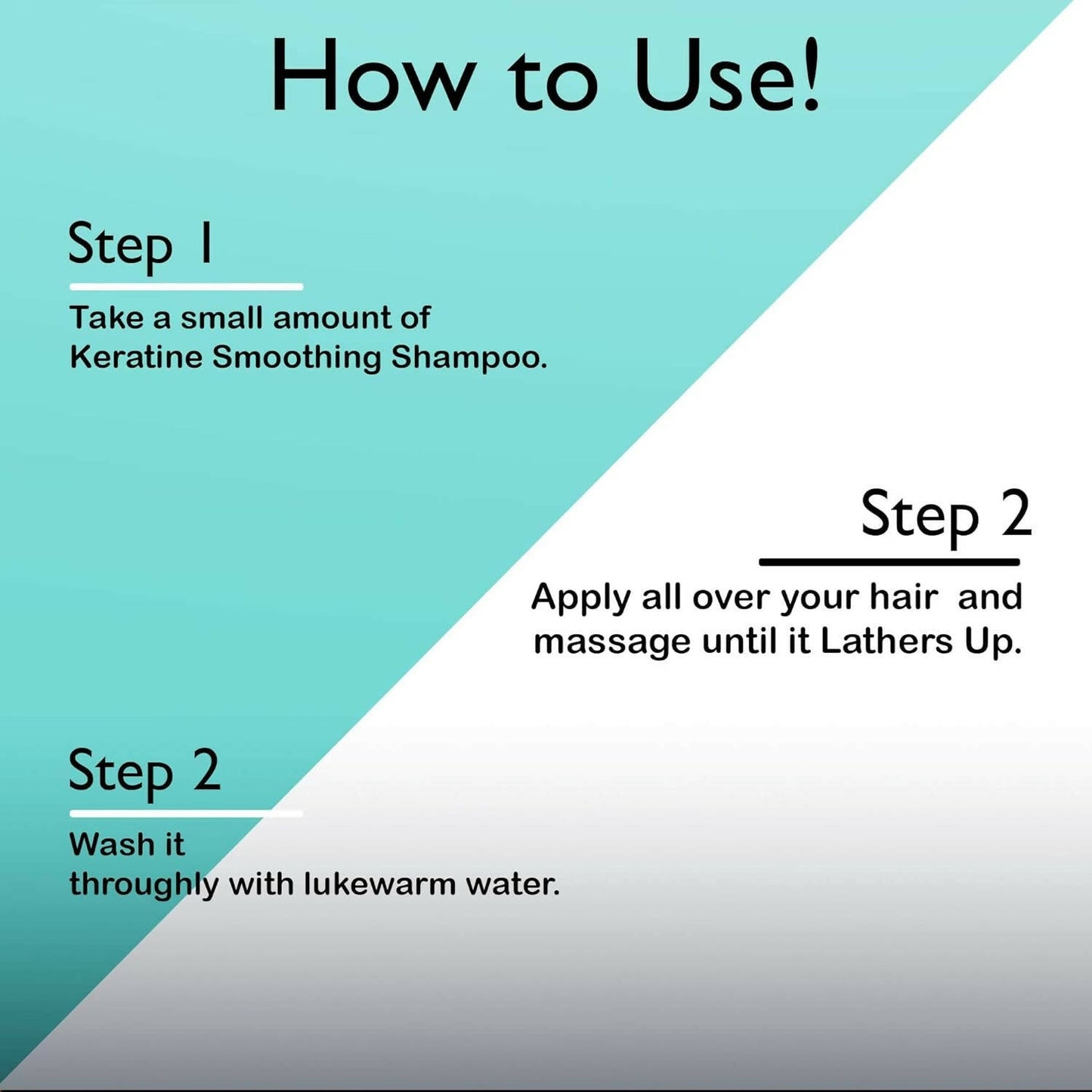 Keratine Professional Smoothing Repair Shampoo - Swadesiicart