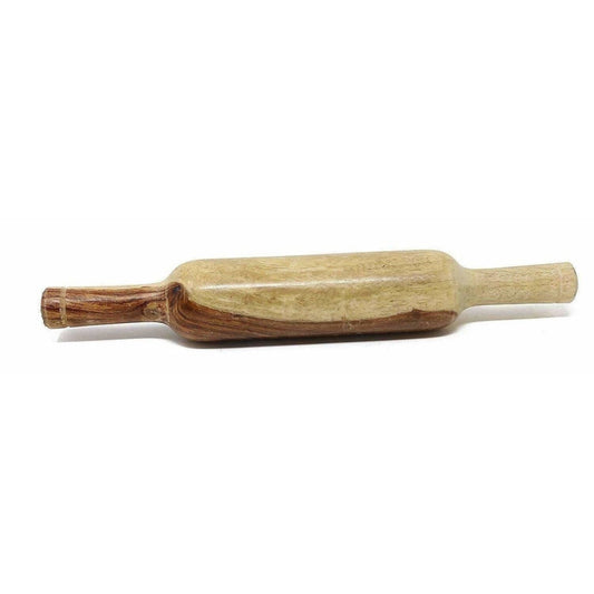 Wooden Rolling Pin Roller Thick,Wood,Roti Belan - Swadesiicart