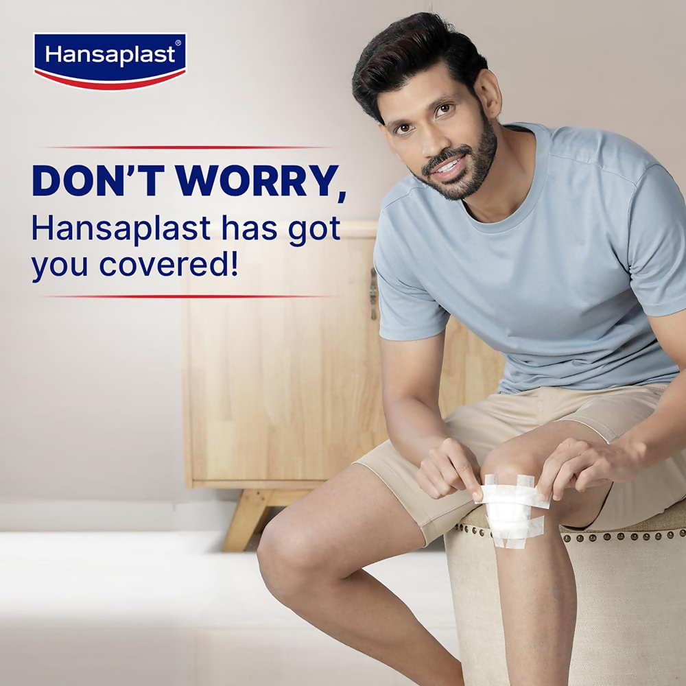 Hansaplast Soft Fixation Tape - Adhesive (5.00 cm x 9.14 cm) | Swadesiicart