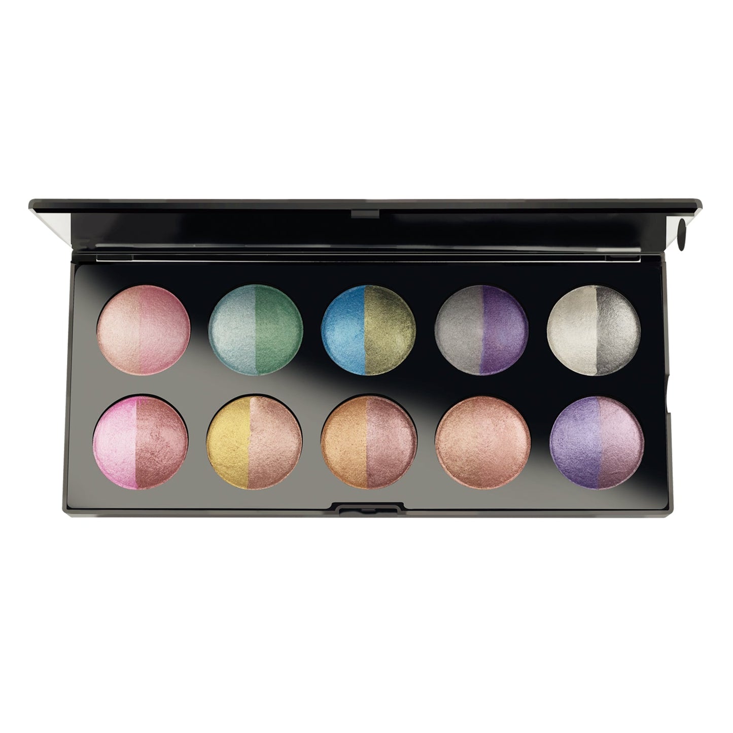 Glamgals Hollywood-U.S.A 20 color baked Eyeshadow, Multicolor - Swadesiicart