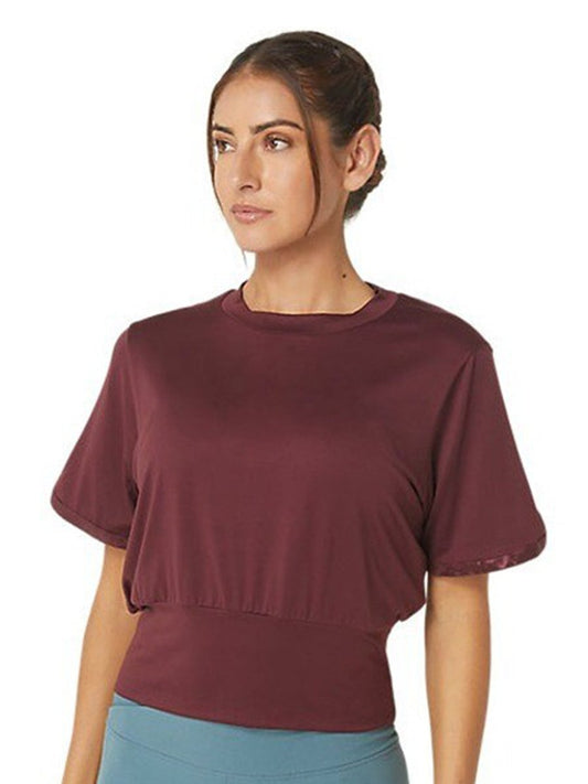 ASICS Nagino Flex Sleeves Short Sleeves T-shirt | Swadesiicart
