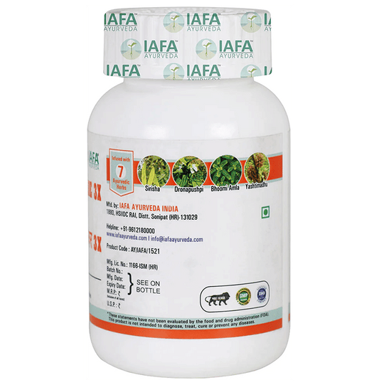 Iafa Ayuveda Total Care 3X Veg Capsuless | Swadesiicart