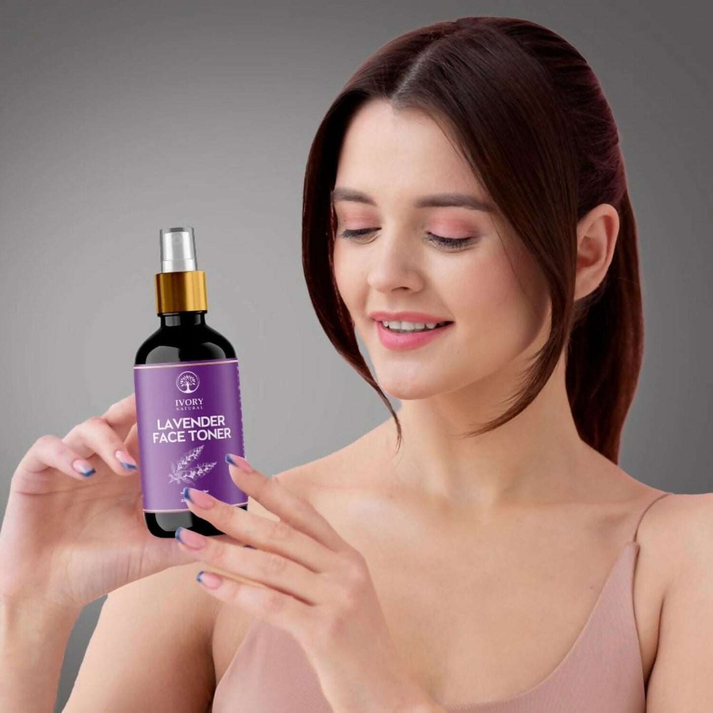 Ivory Natural Lavender Facial Toner For Acne, Even Skin Tone | Swadesiicart