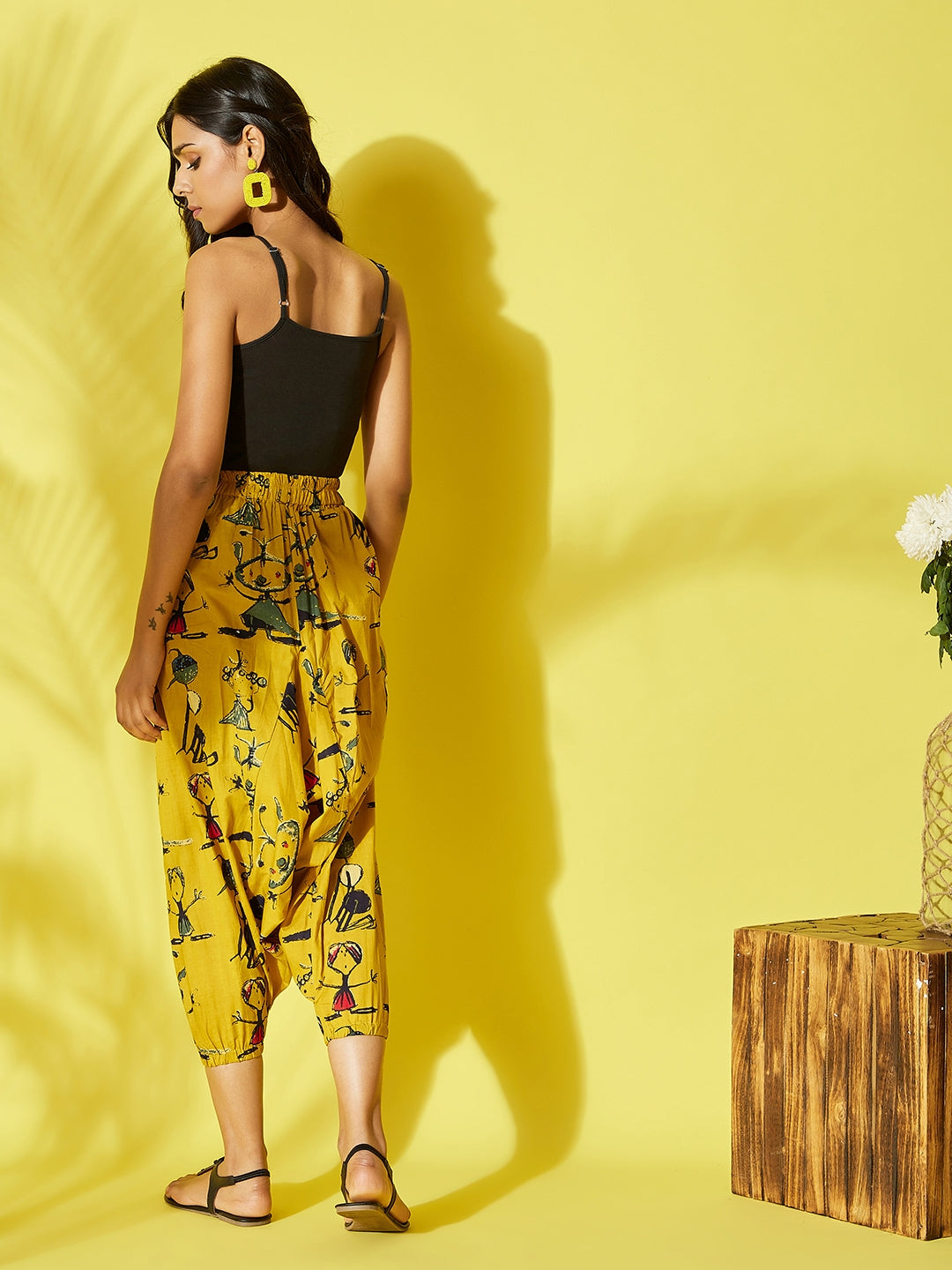 InWeave Quirky Harem Pant - Swadesiicart