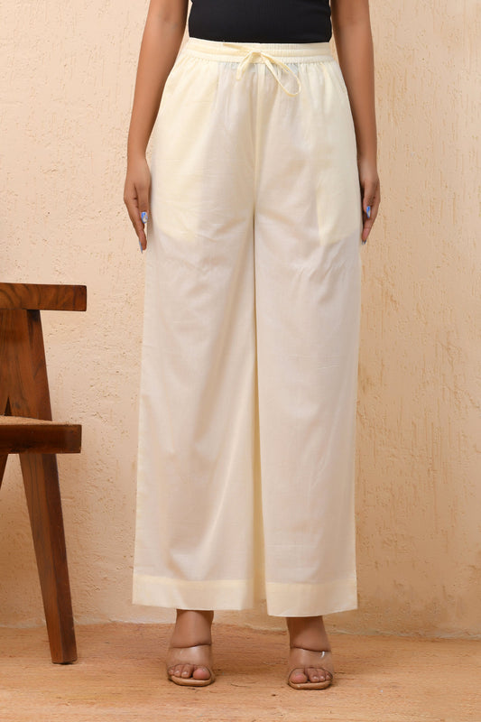 Vaasva Women Royal Blue Straight Pant | Swadesiicart