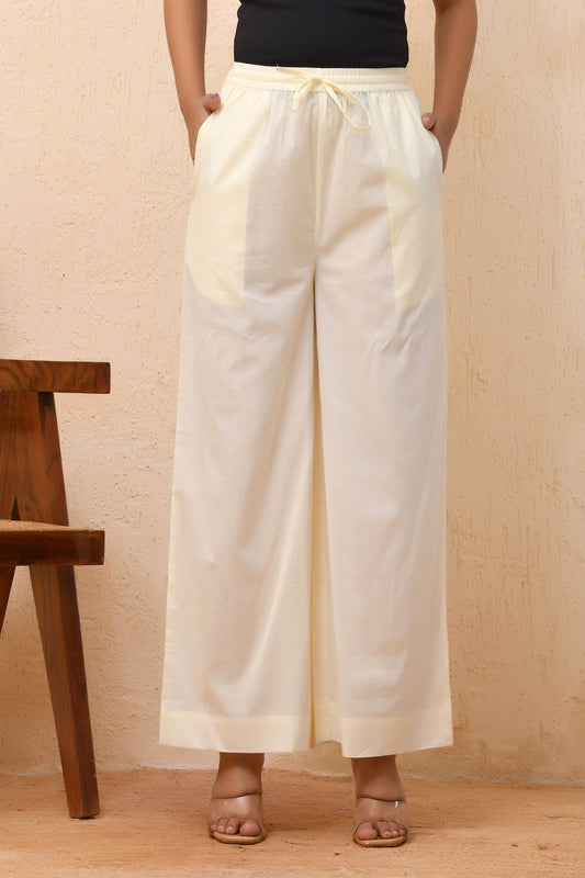 Vaasva Women Royal Blue Straight Pant | Swadesiicart