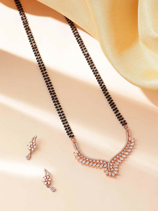 Joban Fashion Mangalsutra With Earrings For Women | Swadesiicart
