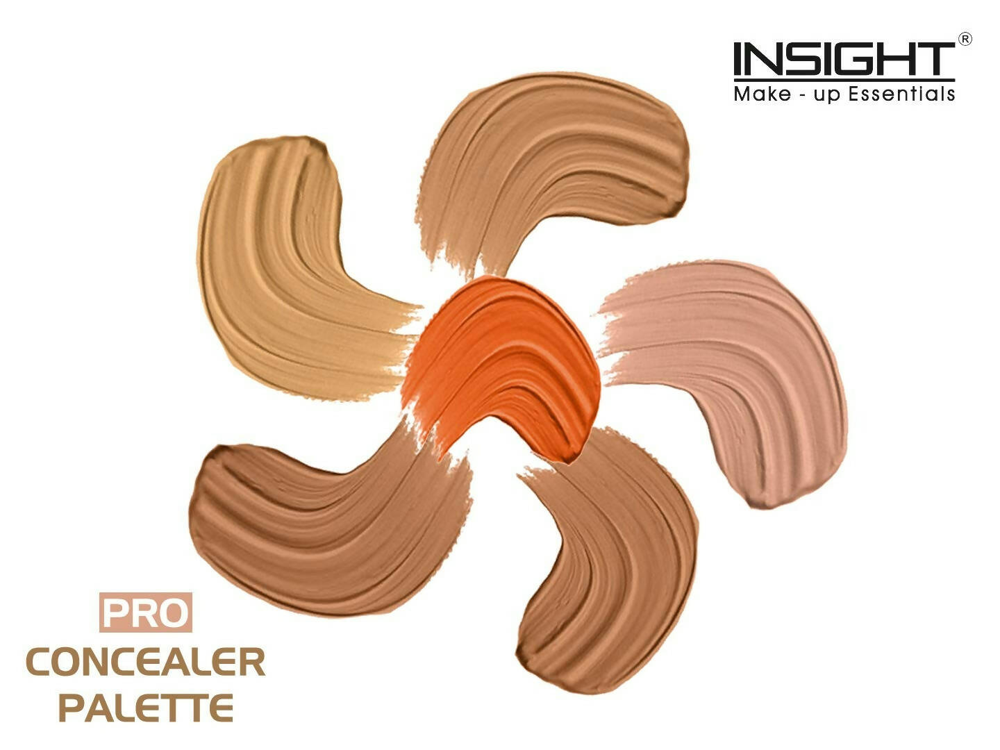 Insight Cosmetics Pro Concealer Palette-Concealer - Swadesiicart