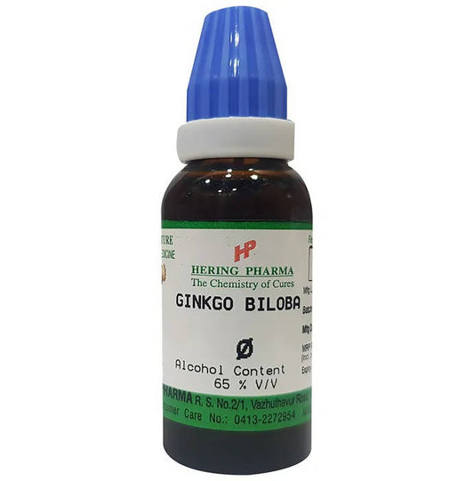 Hering Pharma Ginkgo Biloba Mother Tincture Q | Swadesiicart