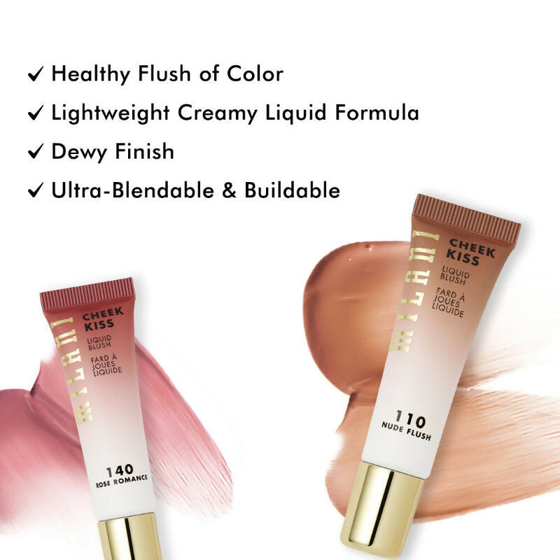Milani Cheek Kiss Liquid Blush - Nude Flush | Swadesiicart