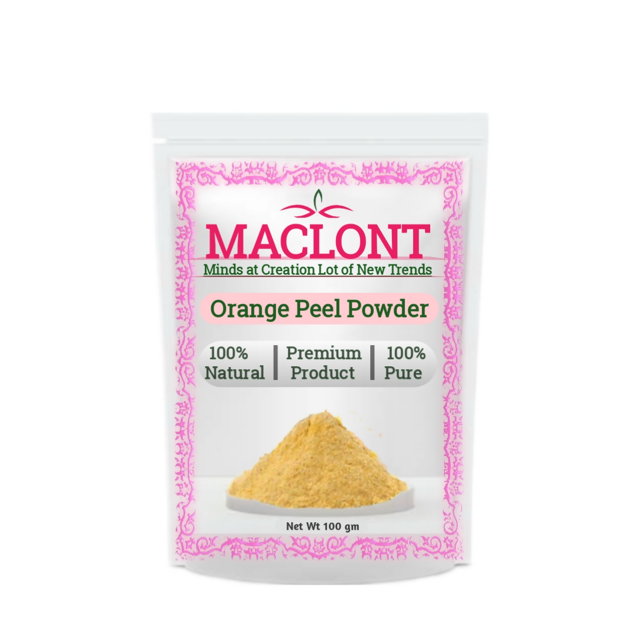 Maclont Orange Peel Powder - Swadesiicart