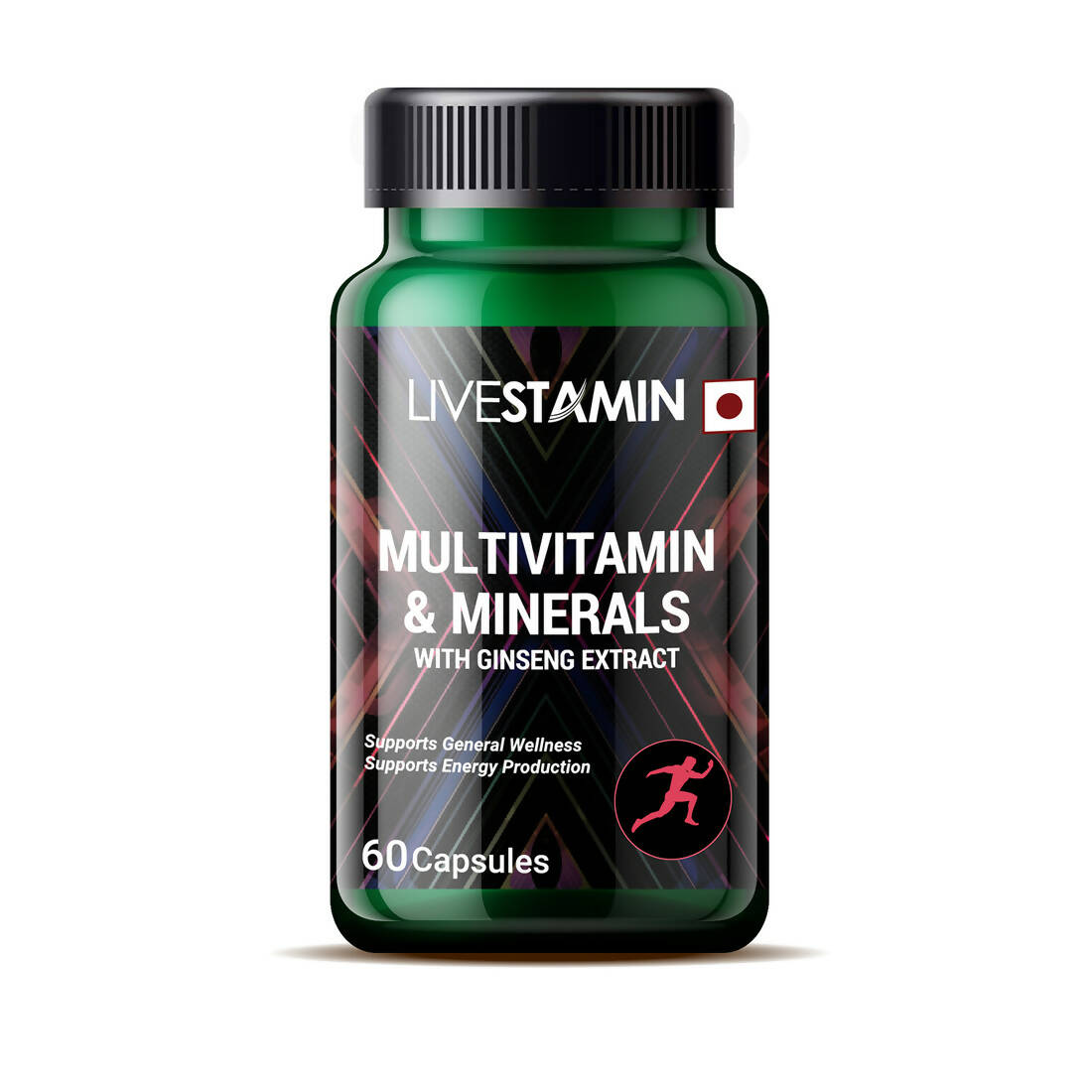 Livestamin Multivitamins & Minerals With Ginseng Capsules | Swadesiicart