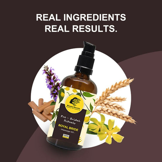 Beauty Secrets Royal Bride Body Massage Oil - Swadesiicart