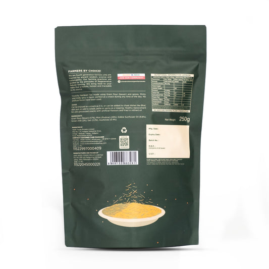Two Brothers Organic Farms Pudina & Green Chilly Sev - Swadesiicart