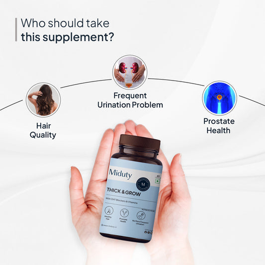 Miduty by Palak Notes Thick & Grow Capsules | Swadesiicart