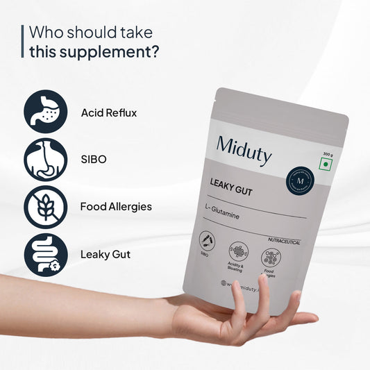 Miduty by Palak Notes Leaky Gut Powder - Swadesiicart