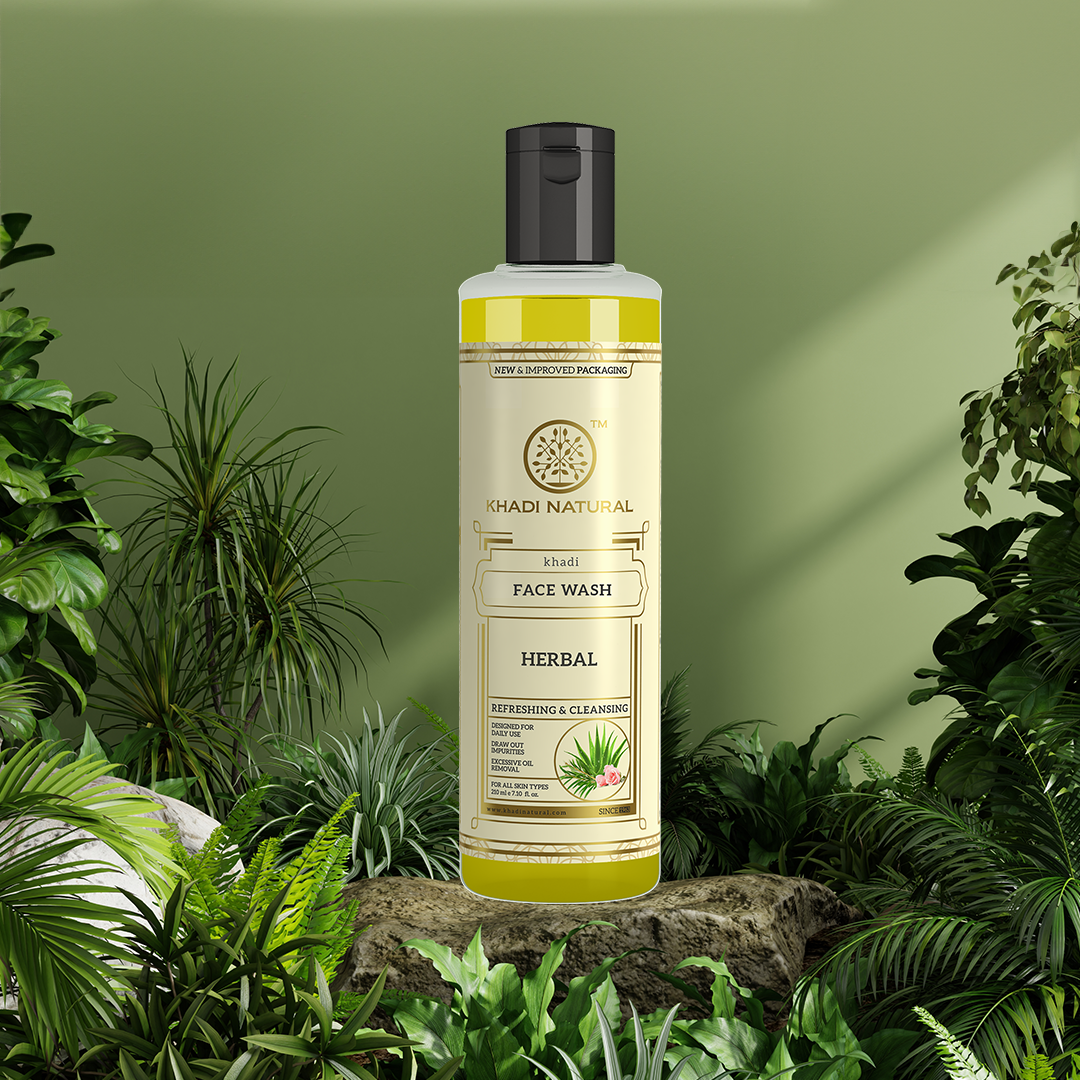 Khadi Natural Herbal Face Wash - 210ml