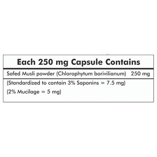 Naturz Ayurveda Musli Capsules | Swadesiicart