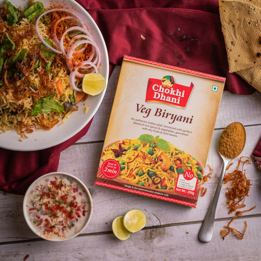 Chokhi Dhani Veg Biryani Instant Premix - Swadesiicart