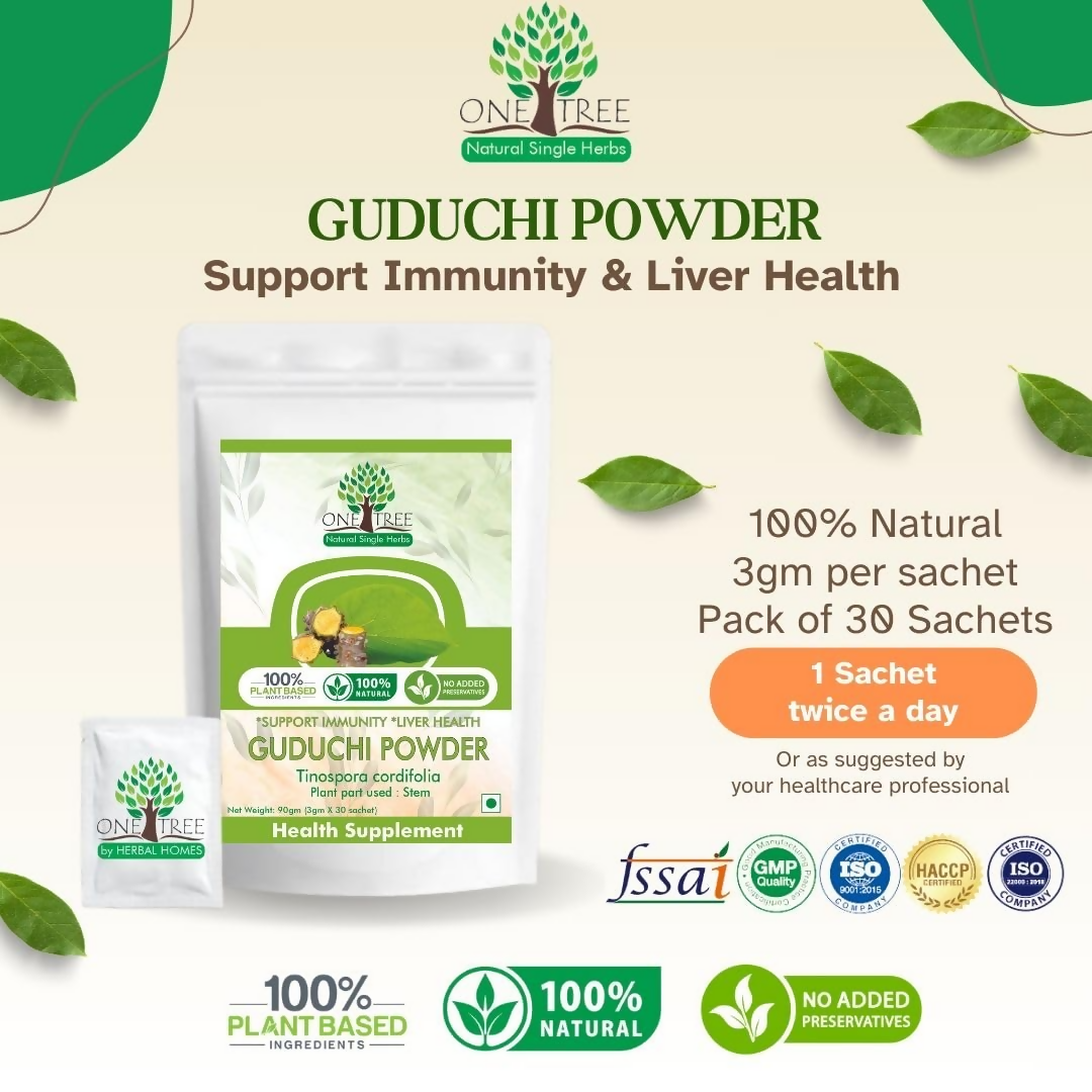 One Tree Guduchi Powder - Swadesiicart