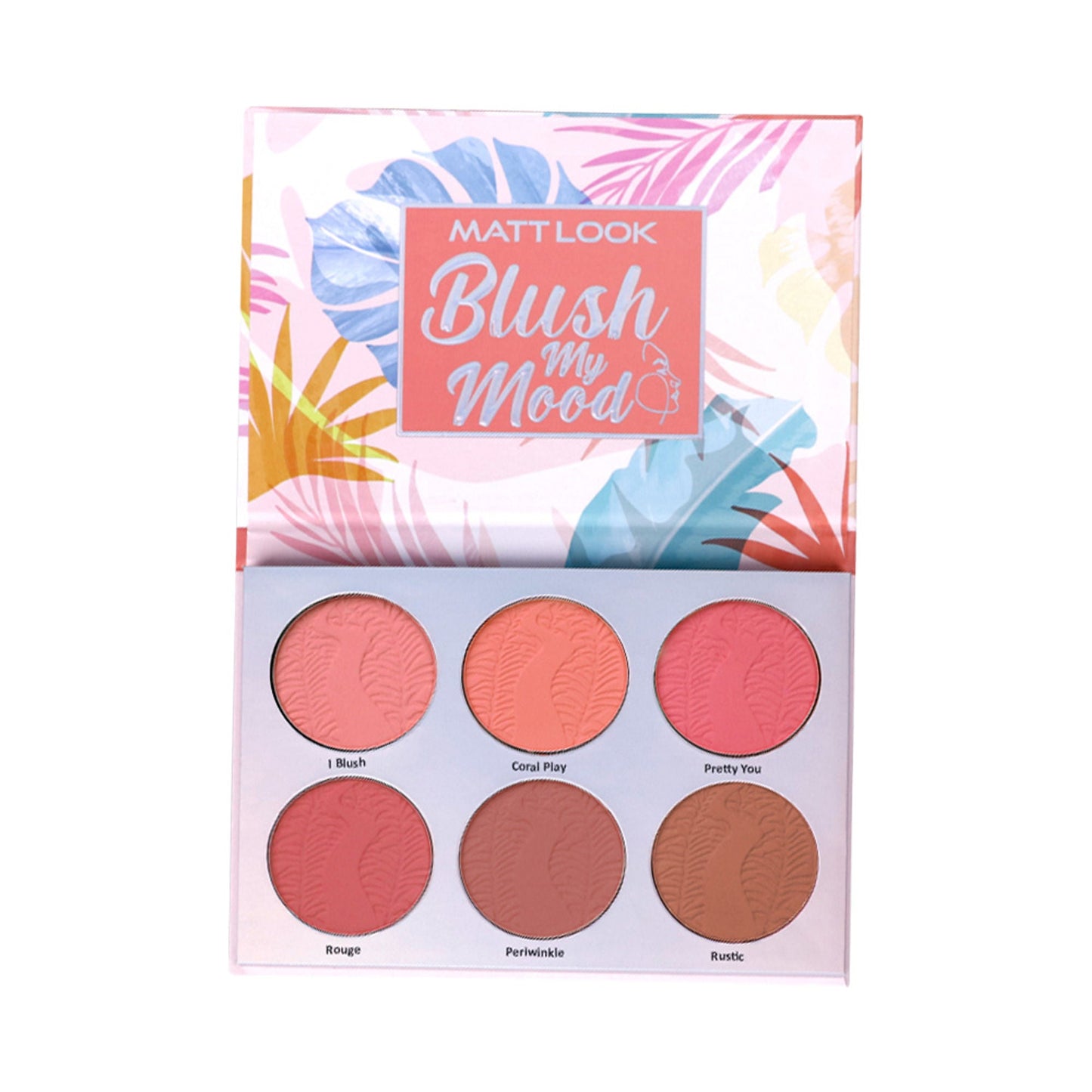 Matt Look Blush My Mood Highly Pigmented Blusher Palette - 03 Thats My Style - Swadesiicart