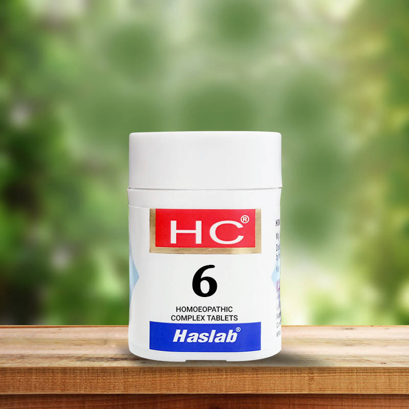 Haslab Homeopathy HC 6 Basilicum Complex Tablet | Swadesiicart