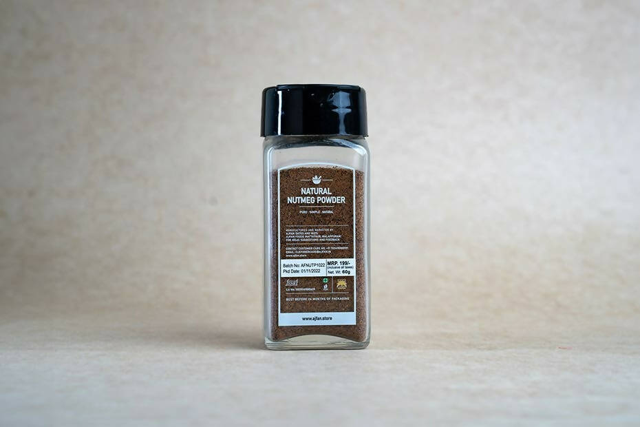 Ajfan Natural Nutmeg Powder - Swadesiicart