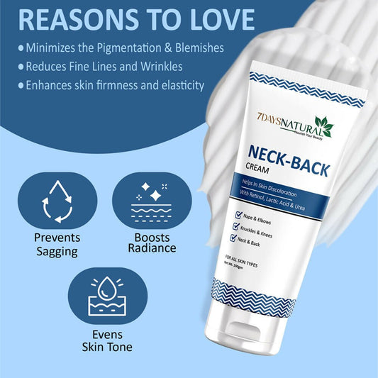 7 Days Neck Back Cream - Swadesiicart