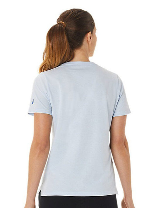 ASICS Logo Graphic Printed Round Neck T-shirt | Swadesiicart