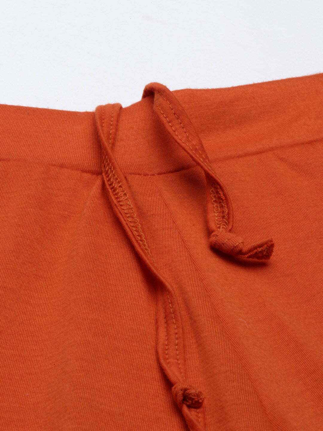 Souchii Women Orange Knitted Palazzo - Swadesiicart
