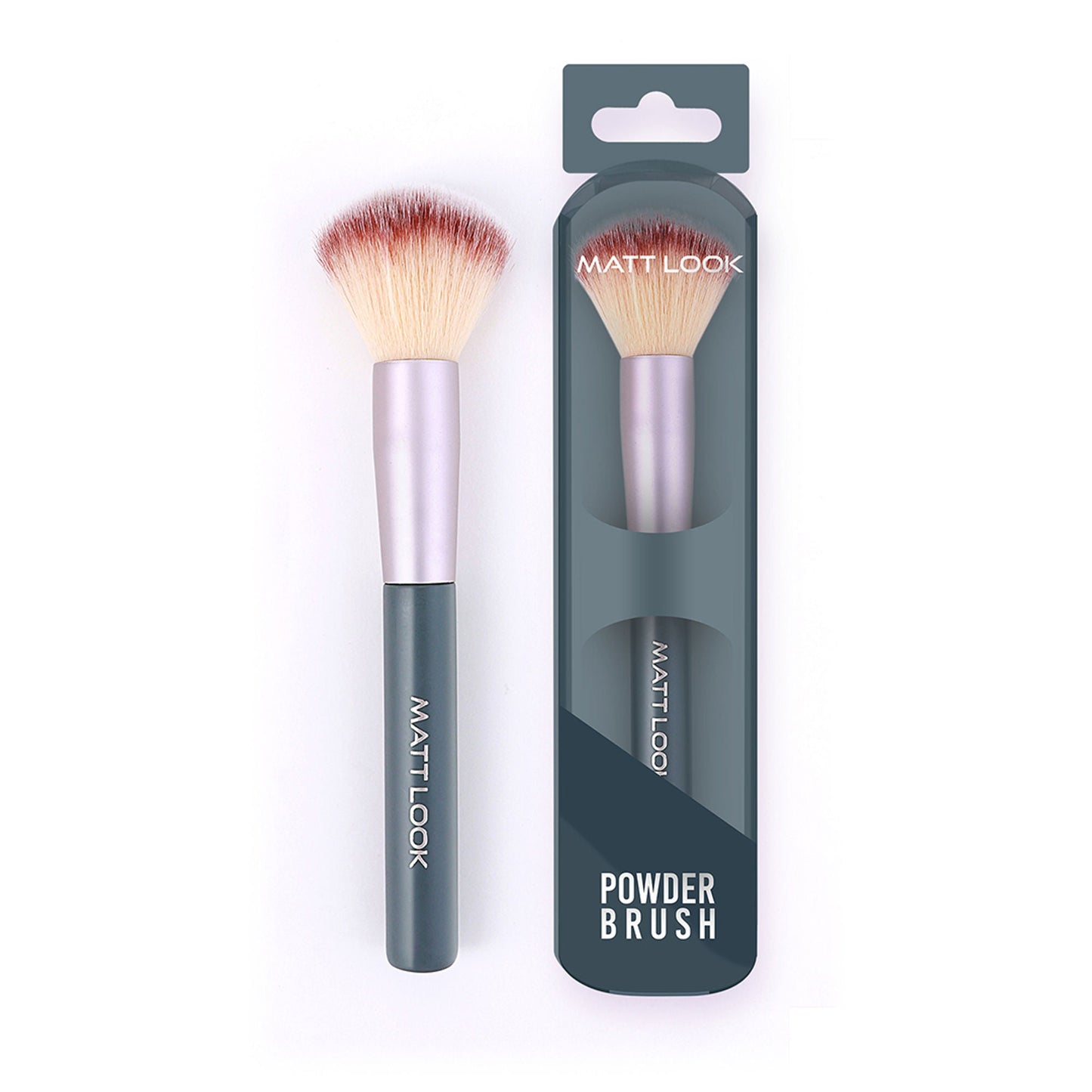 Matt Look Feather Soft Powder Brush - Swadesiicart