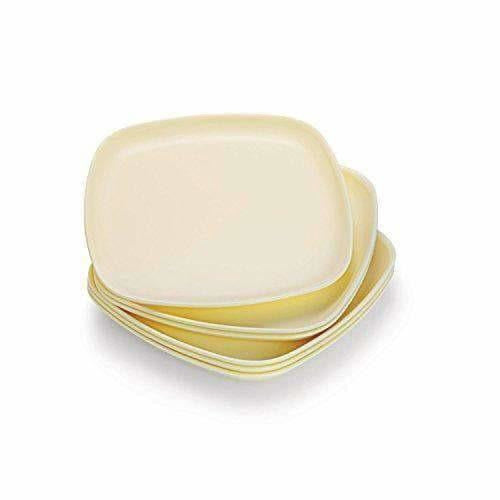 Square Half Plate Set, 6-Pieces - Swadesiicart