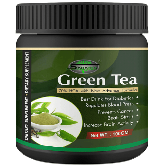Sabates Green Tea Powder | Swadesiicart