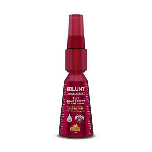 BBlunt 7 in 1 Repair & Revive Oil Hair Serum - Limited Time Offer - Swadesiicart