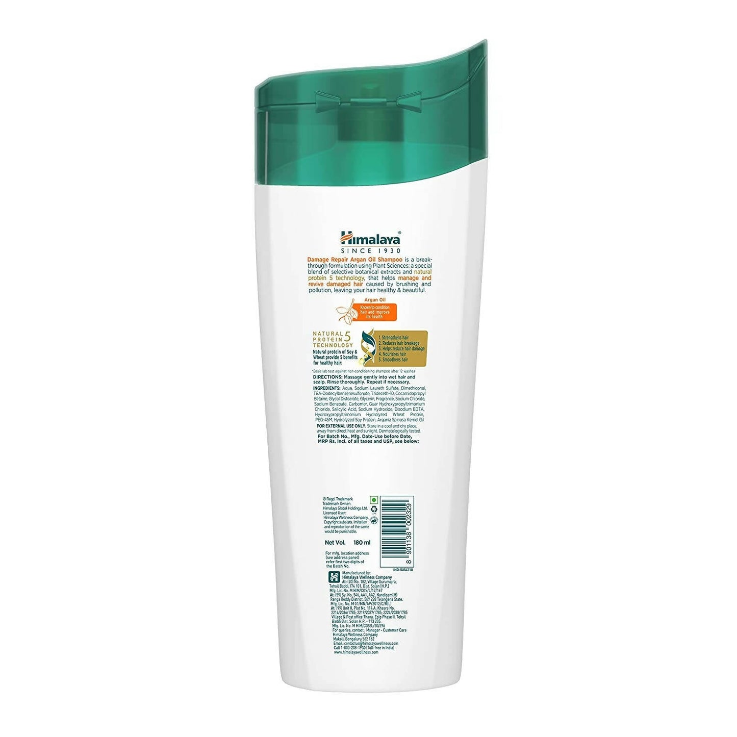 Himalaya Damage Repair Argan Oil Shampoo - Swadesiicart