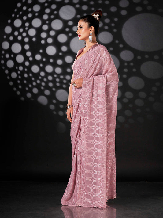 Tikhi Imli Embellished Saree | Swadesiicart