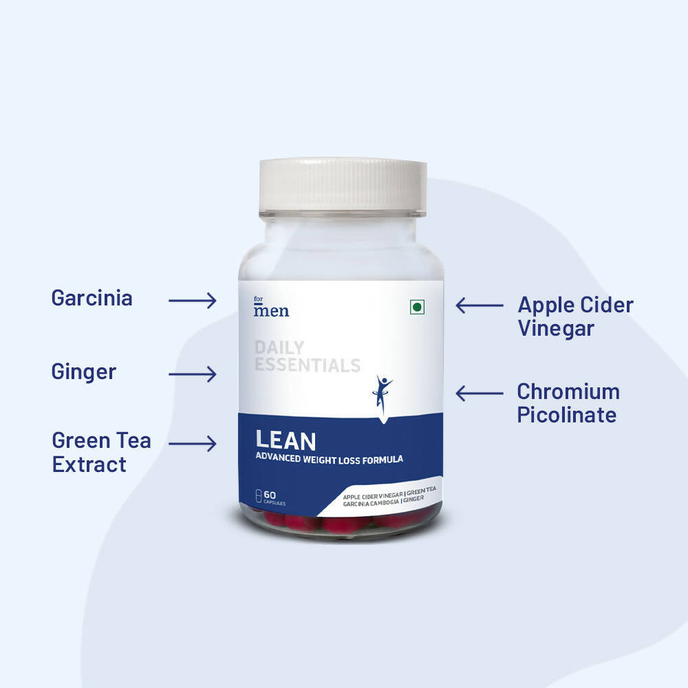ForMen Lean Weight Loss Capsules | Swadesiicart