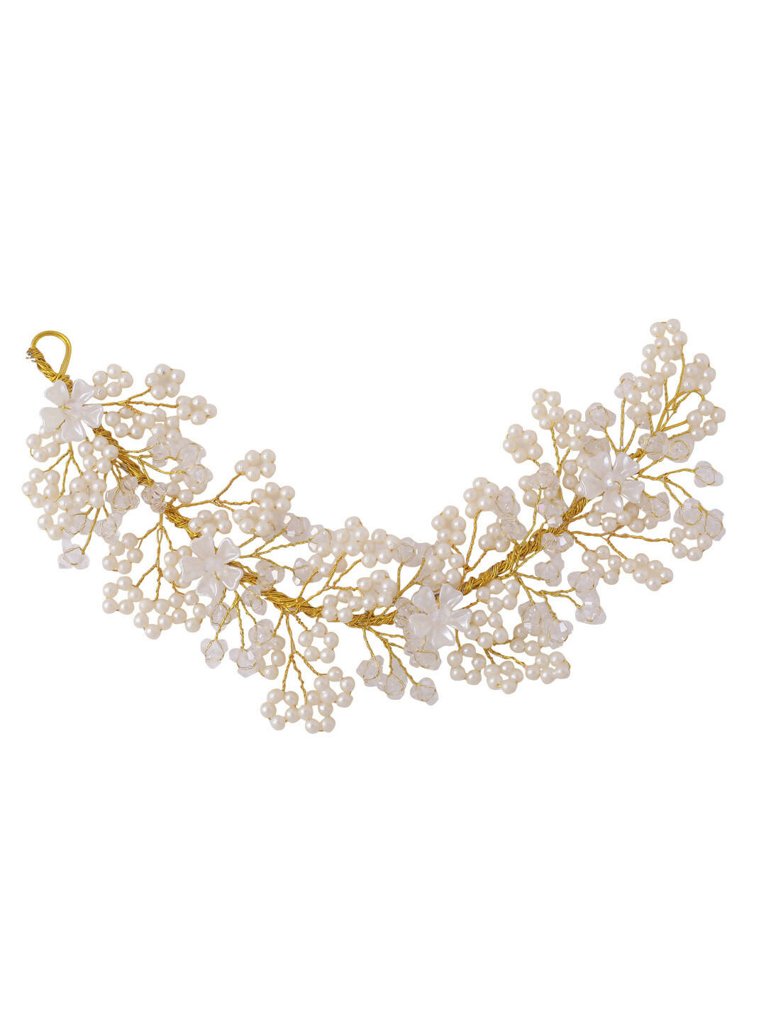 NVR Women Embellished Beaded Hair Accessory Set | Swadesiicart