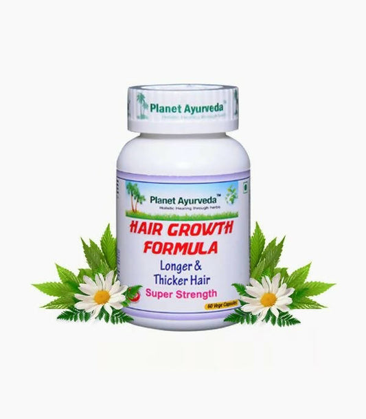 Planet Ayurveda Hair Growth Formula Capsules - Planet Ayurveda