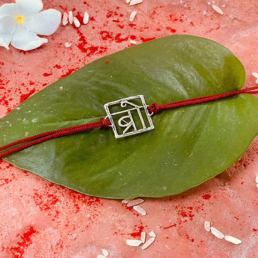 trueBrowns 925 Sterling Silver Bro Thread Rakhi | Swadesiicart
