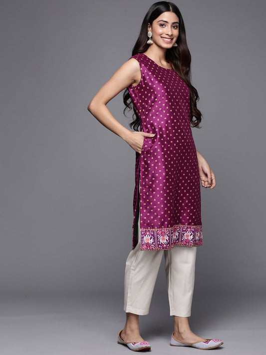 Ahalyaa Ethnic Print Tunic | Swadesiicart