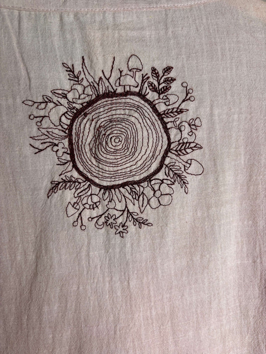 trueBrowns Pink Slub Men's Shirt | Swadesiicart