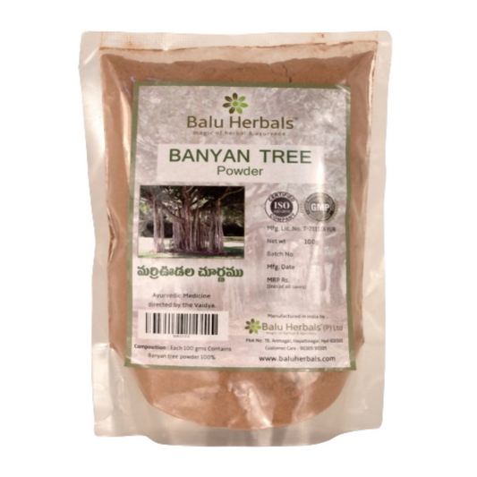 Balu Herbals Banyan Tree (Marri Udalu) Powder - Balu Herbals