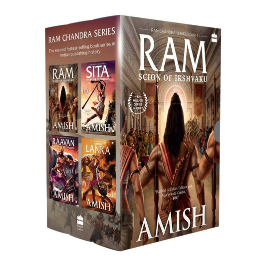 The Ram Chandra Series: Boxset of 4 Books by Amish Tripathi | Swadesiicart