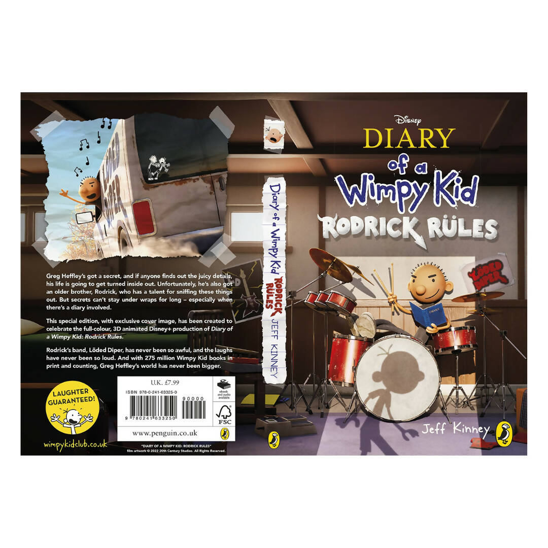 Diary Of A Wimpy Kid Rodrick Rules - Swadesiicart