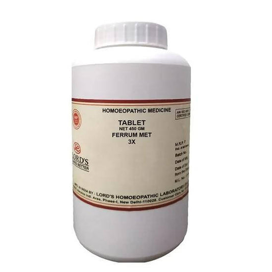 Lord's Homeopathy Ferrum Met Tablets | Swadesiicart