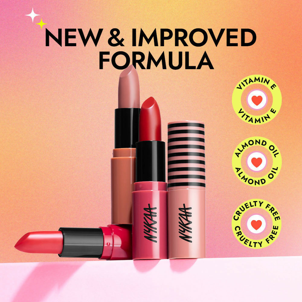 Nykaa So Creme Creamy Matte Lipstick - It's A Vibe
